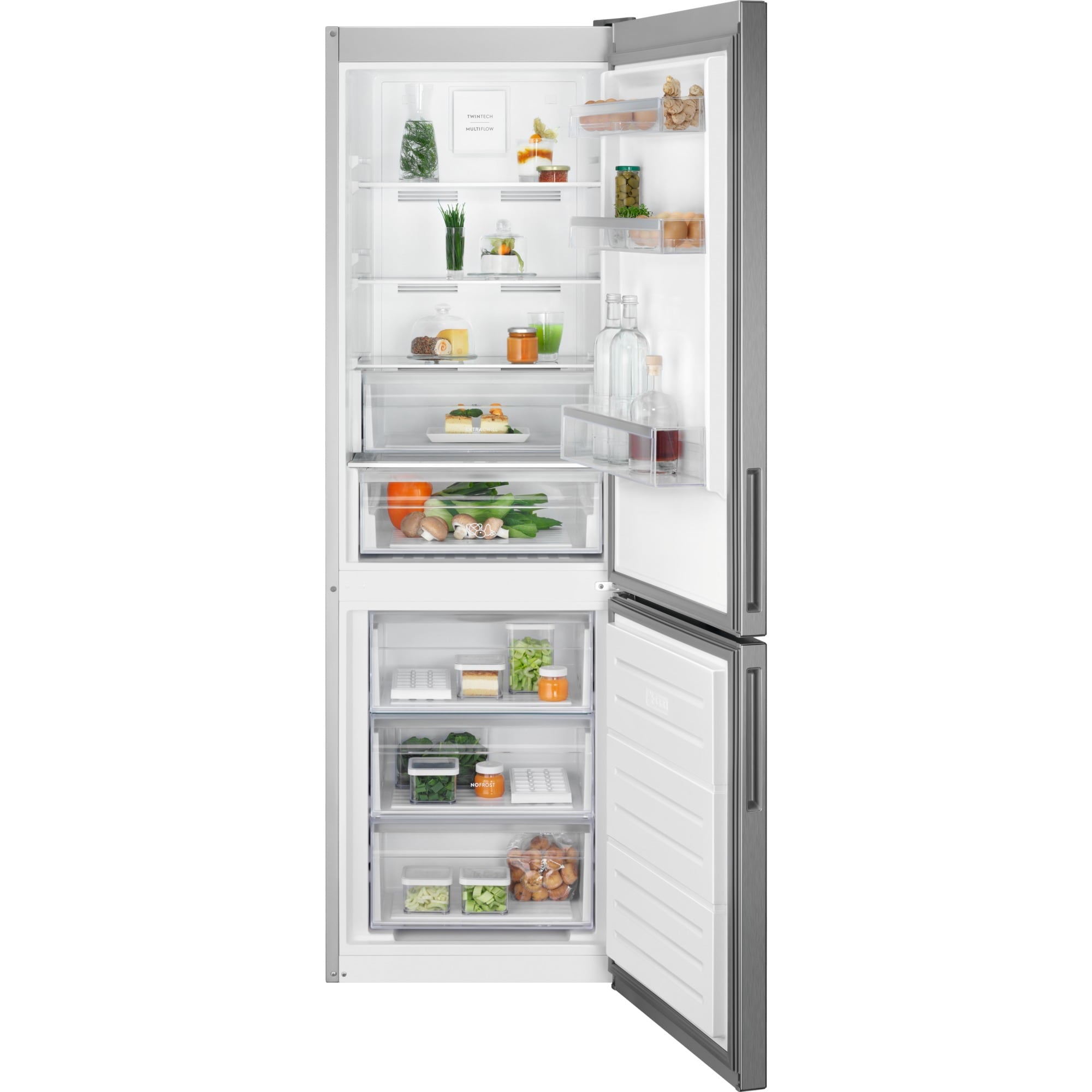 Frigorifero con Congelatore Libera Installazione Electrolux Serie 600 TwinTech® LNT6ME32U2 Total No Frost 186 cm