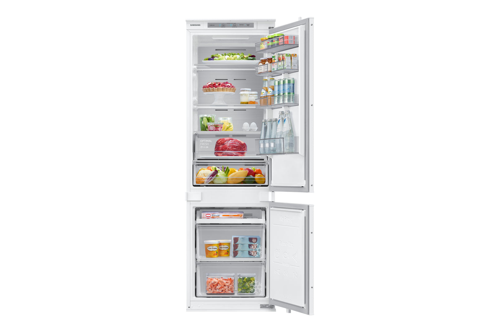 Frigorifero Combinato Da Incasso Samsung F1RST™ BRB26703CWW Total No Frost 264L Classe C