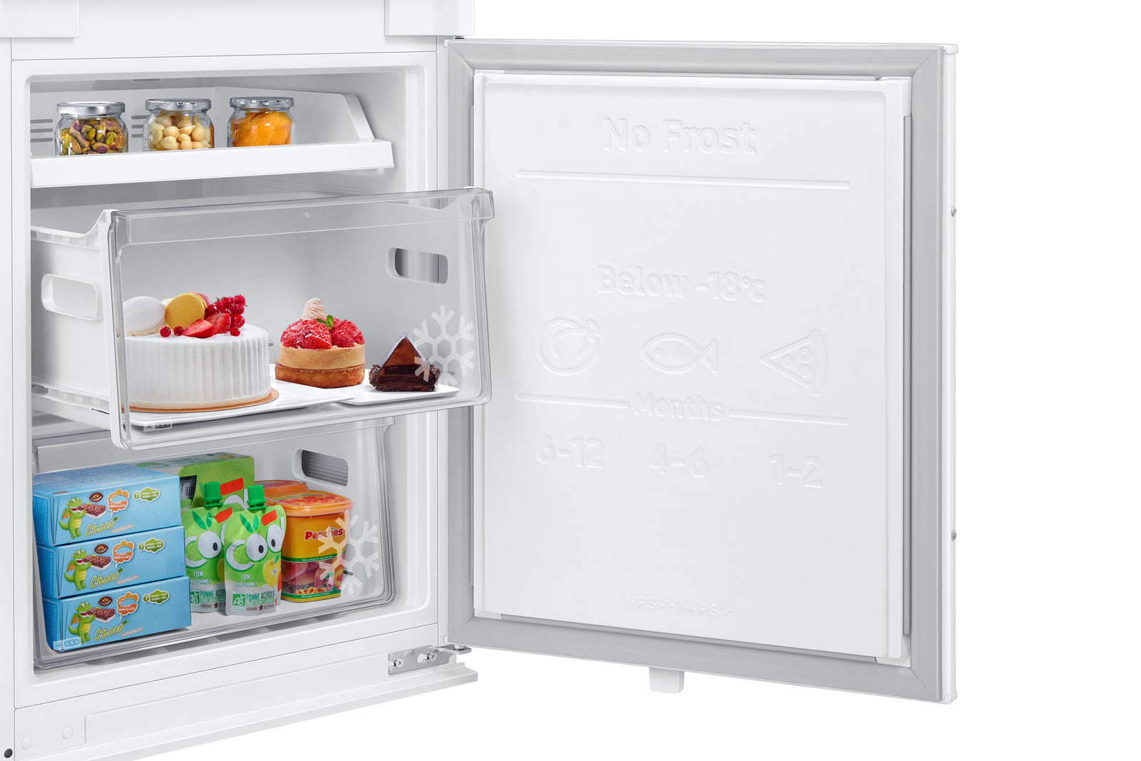 Frigorifero Combinato Da Incasso Samsung F1RST™ BRB26703CWW Total No Frost 264L Classe C