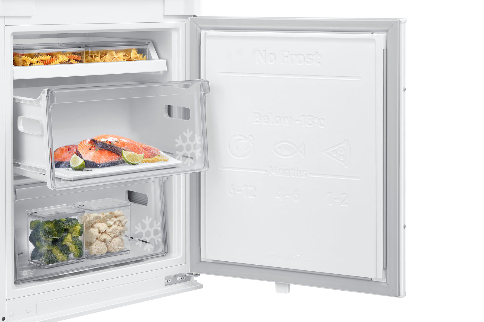 Frigorifero Combinato Da Incasso Samsung F1RST™ BRB26703CWW Total No Frost 264L Classe C