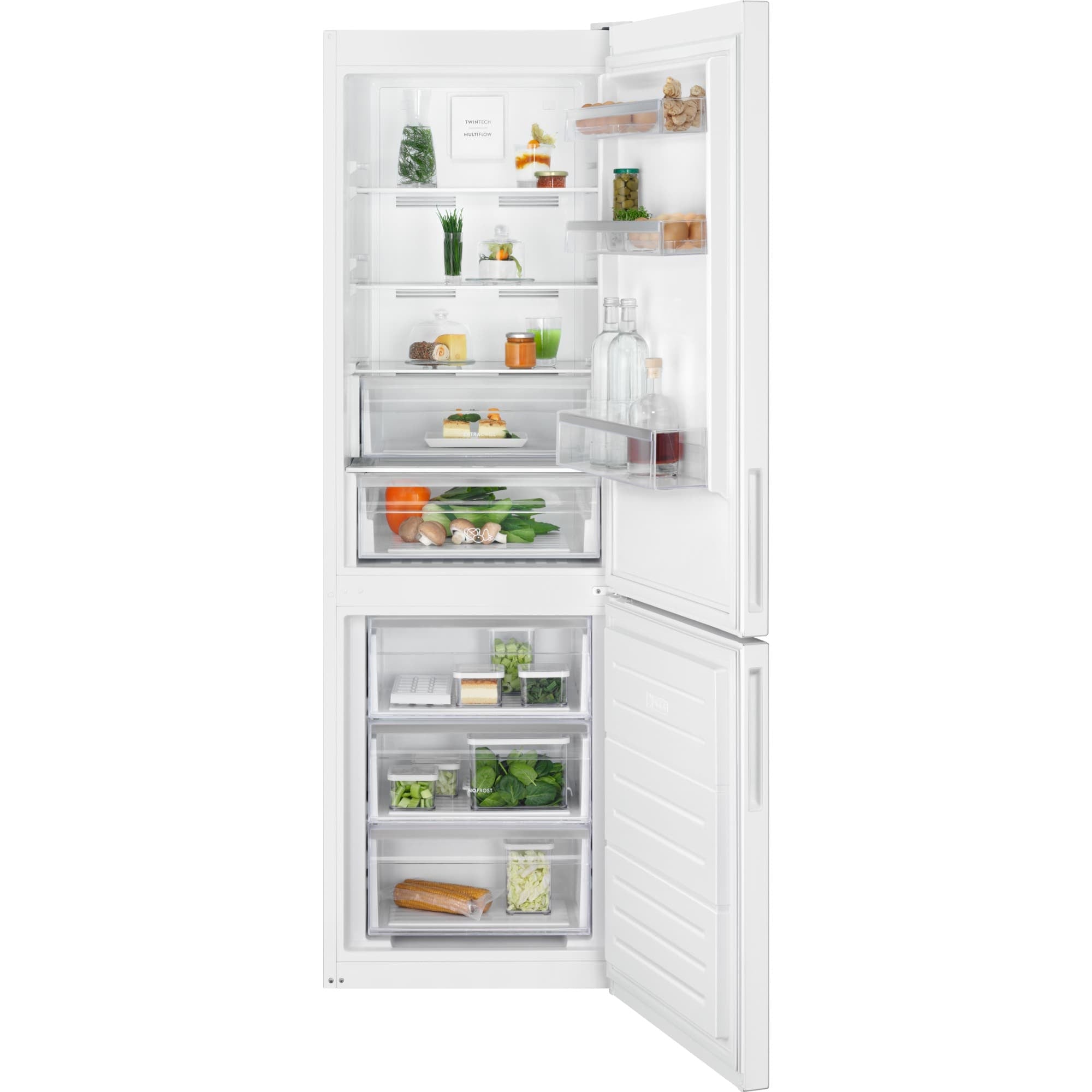 Frigorifero con Congelatore Libera Installazione Electrolux Serie 600 TwinTech® LNT5ME32W1 Total No Frost 186 cm