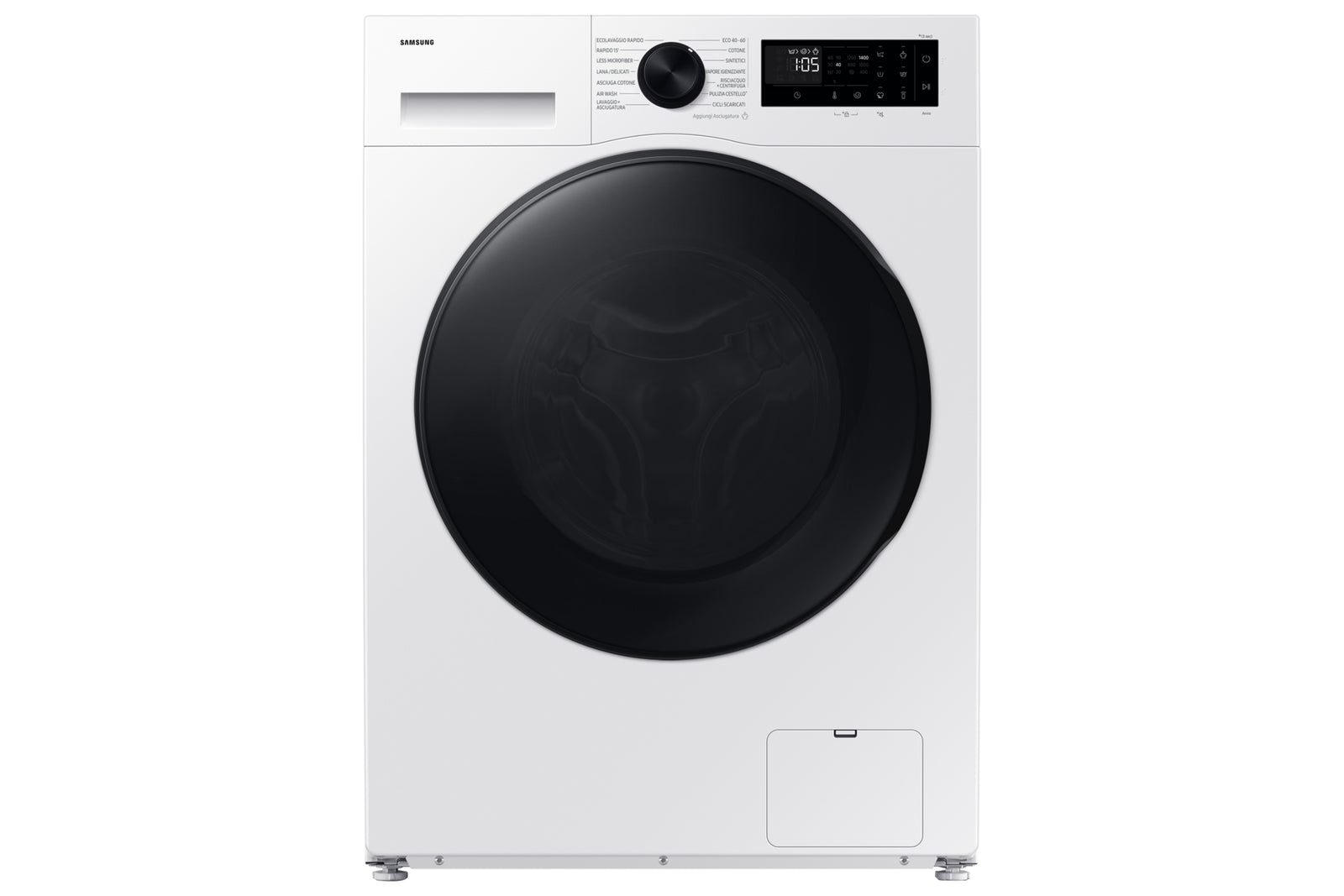 Lavasciuga Libera Installazione Carico Frontale Samsung WD90DG5G34BEET Crystal Clean Slim 9Kg