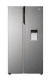 Frigorifero Side-by-Side Libera Installazione Haier SBS 90 Serie 5 HSR5918DWMP 521L Classe D Platino, Acciaio inox