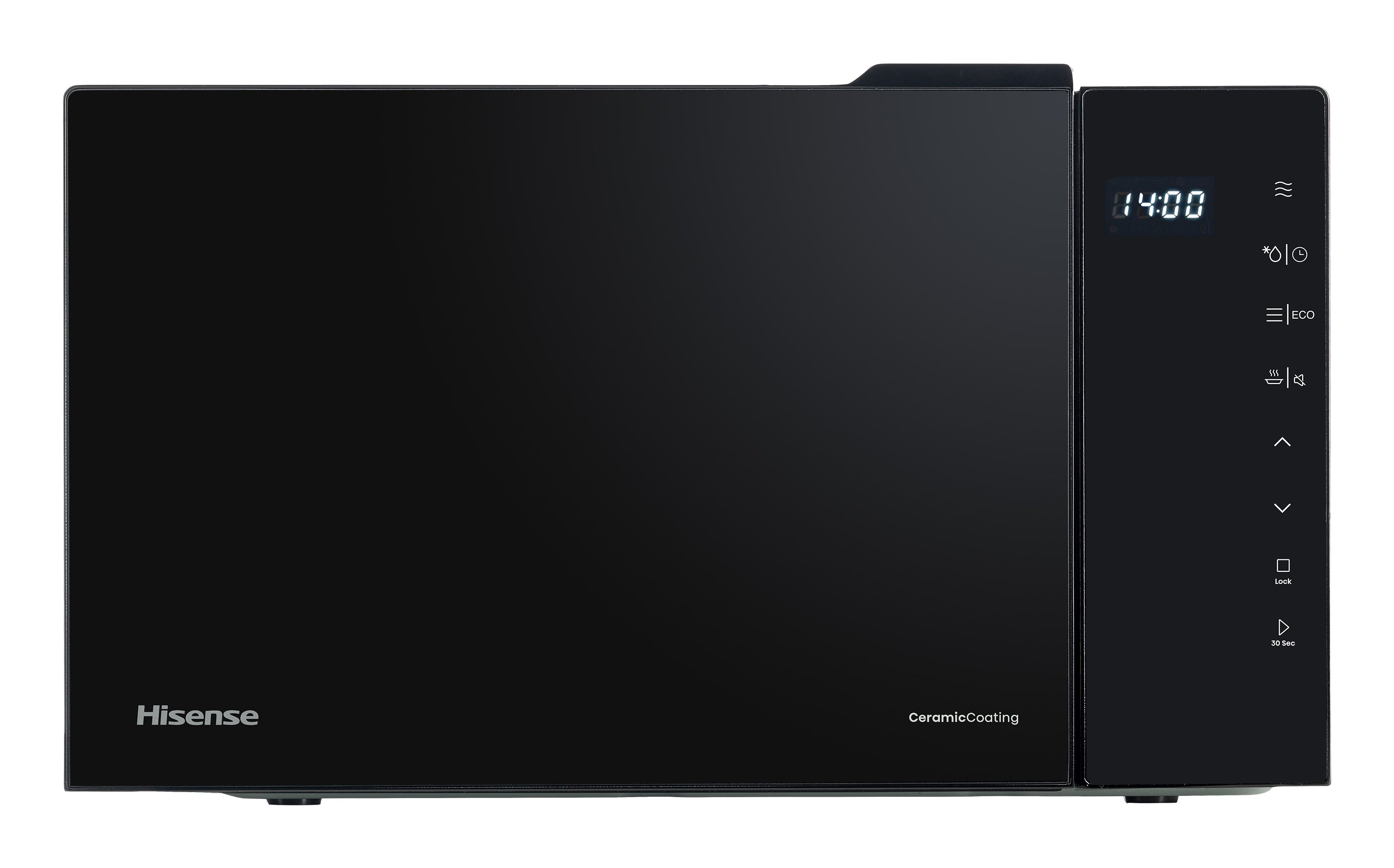 Microonde Libera Installazione Hisense H23MOBS5H4 Nero 800 W (23L)