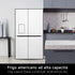 Frigorifero Side-by-Side Libera Installazione LG GSLE81PYBC 628L Classe C Wi-Fi Prime Silver
