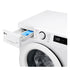 Lavatrice a Vapore Libera Installazione Caricamento Frontale LG F4R3010NSWW 10kg AI DD Classe A 1400 giri/min