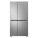 LG GSLE81PYBC 628L Class C Wi-Fi Prime Silver Freestanding Side-by-Side Refrigerator