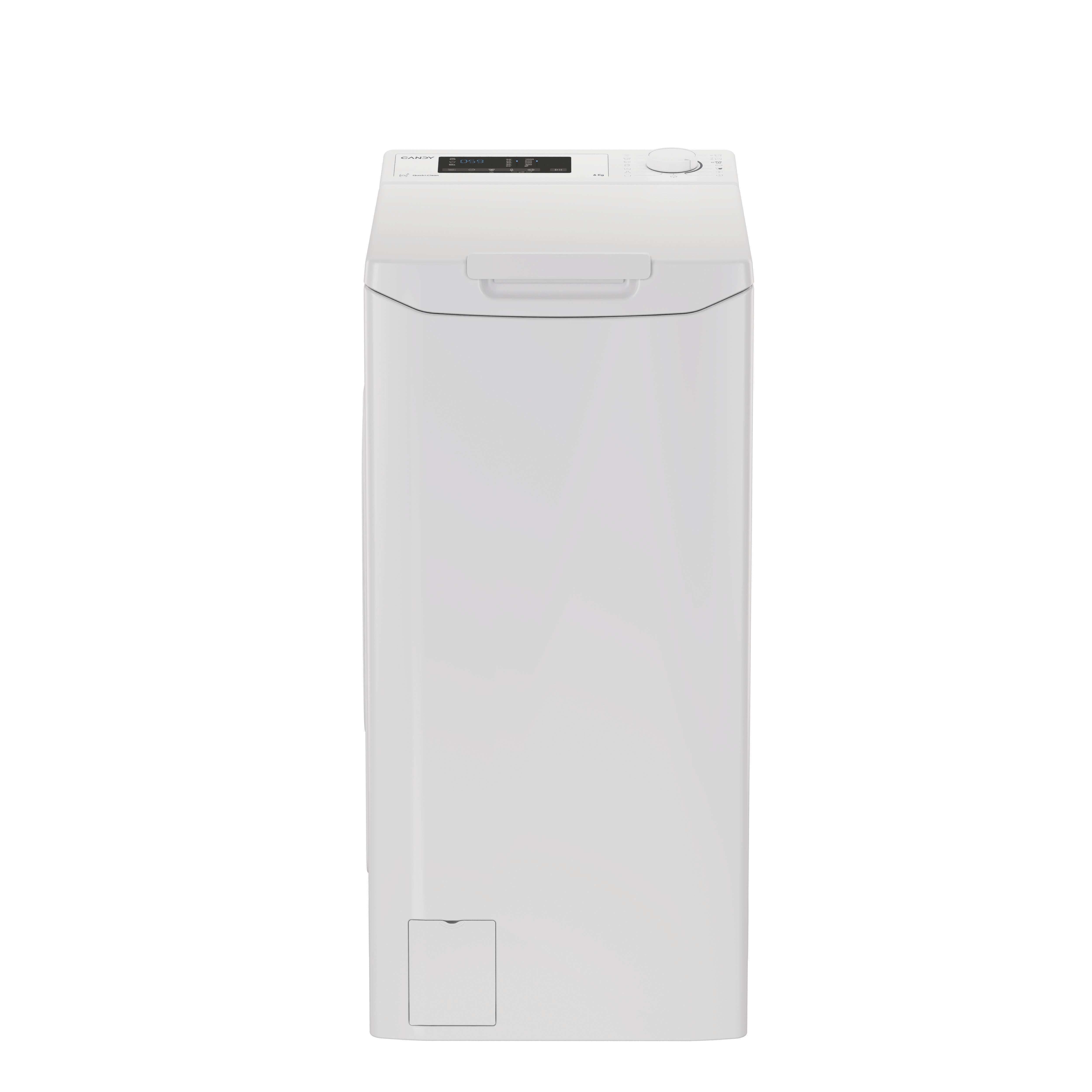 Lavatrice Libera Installazione Caricamento Dall'Alto Candy ProWash TCA063D3-S 6 kg 1000 Giri/min Bianco Classe C