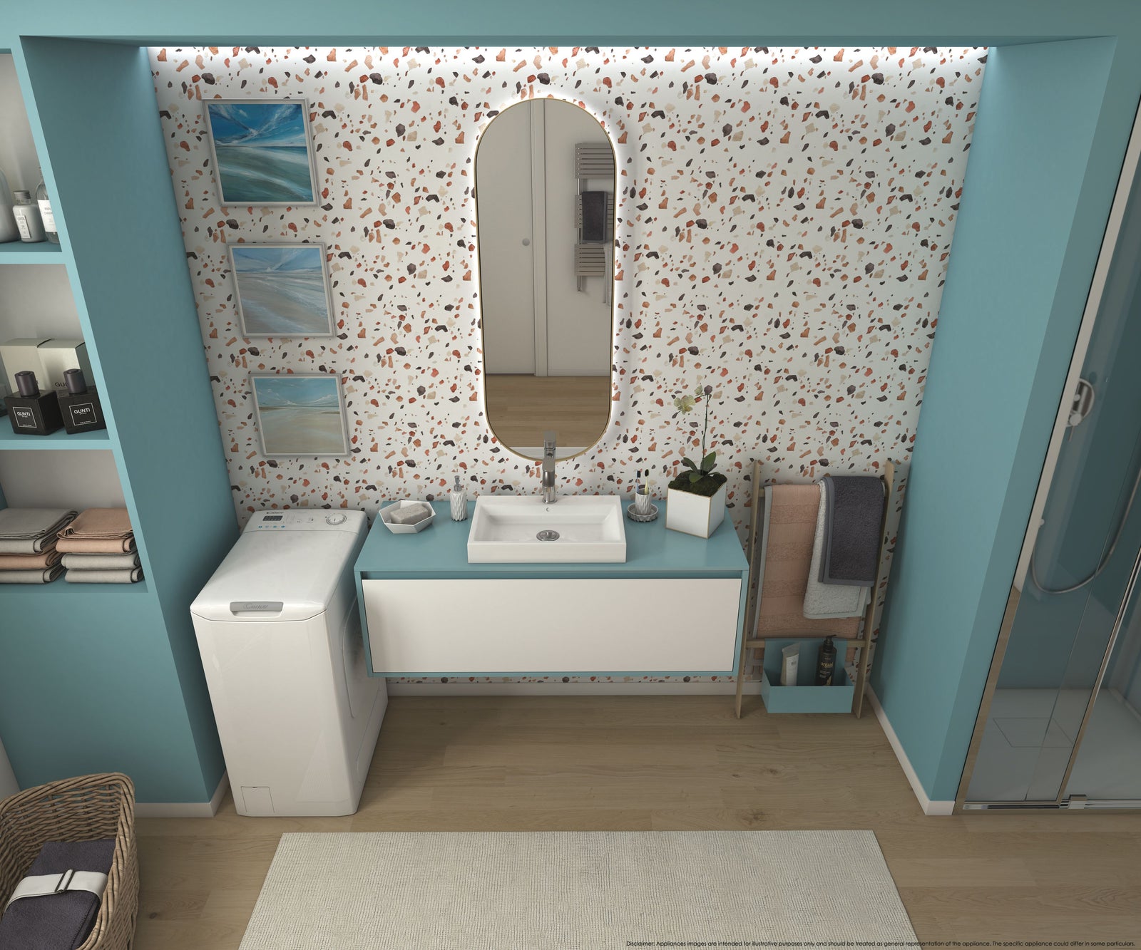 Lavatrice Libera Installazione Caricamento Dall'Alto Candy Smart CSTG 27T3/1-11 7 kg 1200 Giri/min Bianco