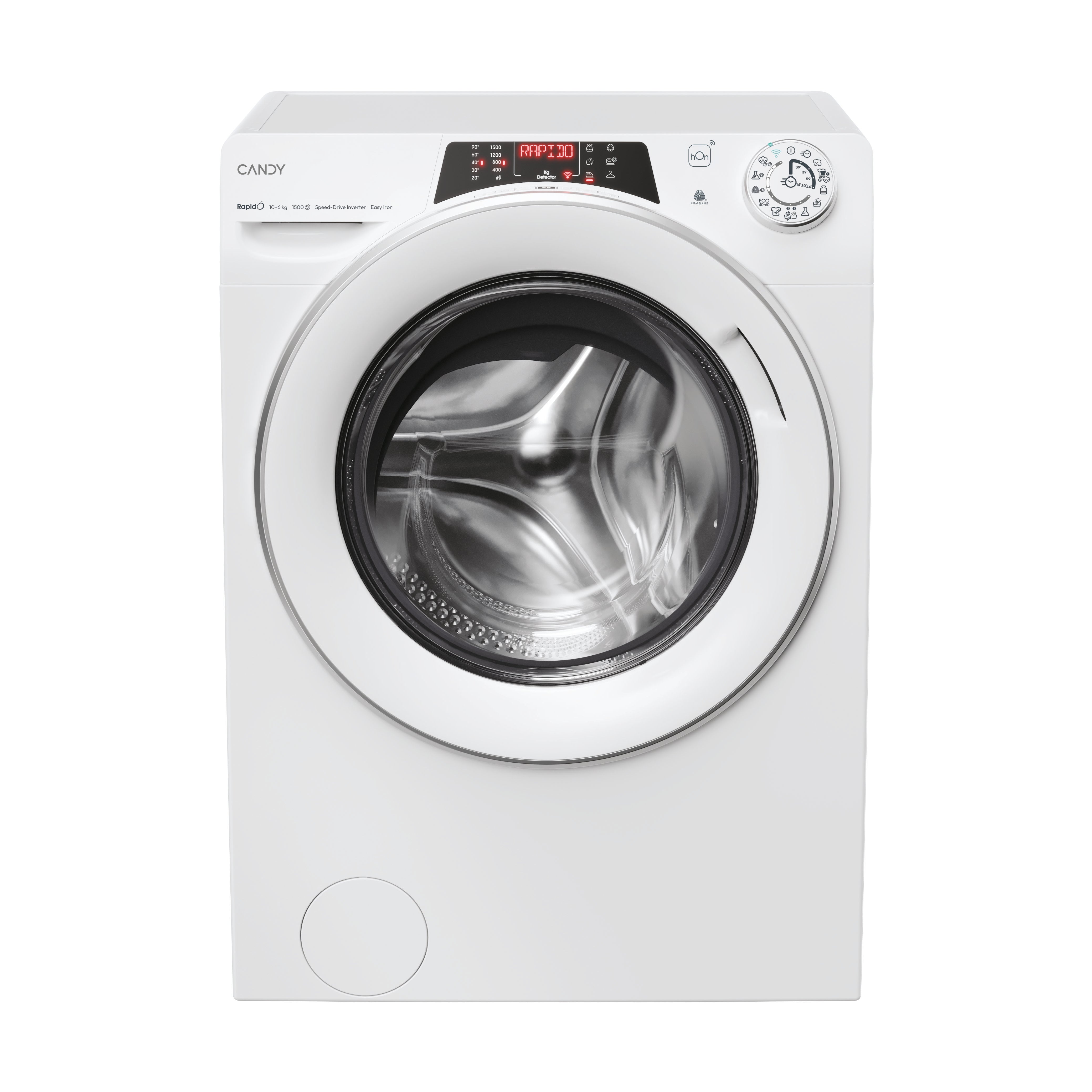 Lavasciuga Libera Installazione Caricamento Frontale Candy RapidÓ ROW51066DWMST-S 10/6kg Bianco Classe D