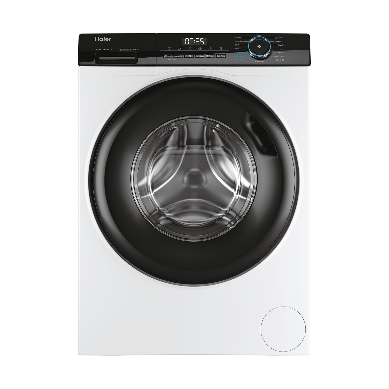 Lavatrice Libera Installazione Caricamento Frontale Haier I-Pro Series 3 HW80-B14939 8 kg 1400 Giri/min Bianco