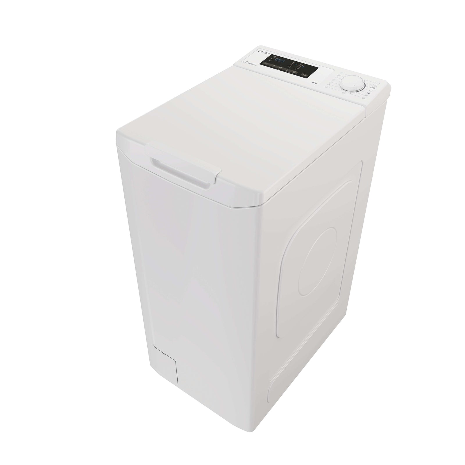 Lavatrice Libera Installazione Caricamento Dall'Alto Candy ProWash TCA063D3-S 6 kg 1000 Giri/min Bianco Classe C