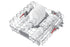Lavastoviglie Libera Installazione Samsung DW60CG550FSR 14 Coperti Classe D Acciaio Inox