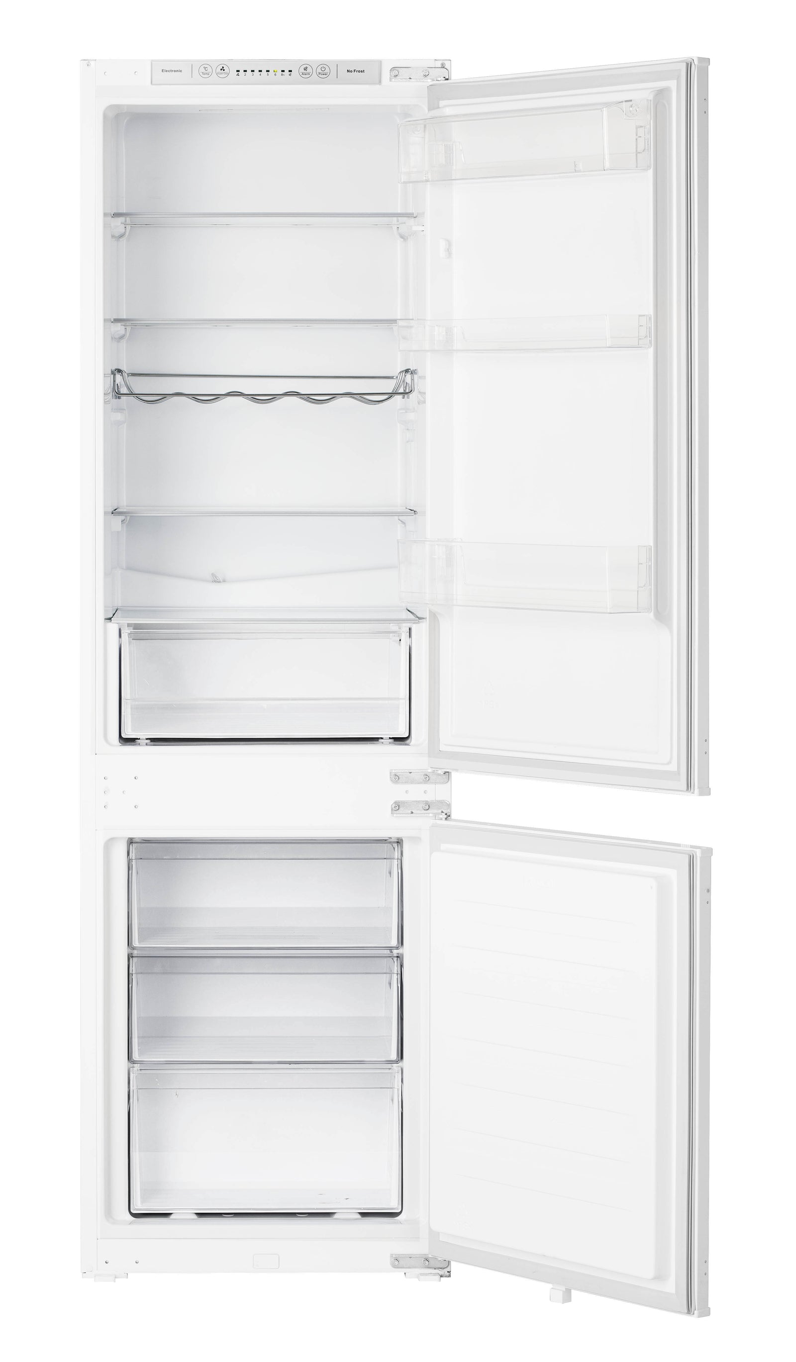 Hisense RIB312F4AWE 246L Built-In Refrigerator and Freezer, Class E, White
