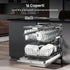 Lavastoviglie Libera Installazione Hisense HS643D90X 16 Coperti Classe D