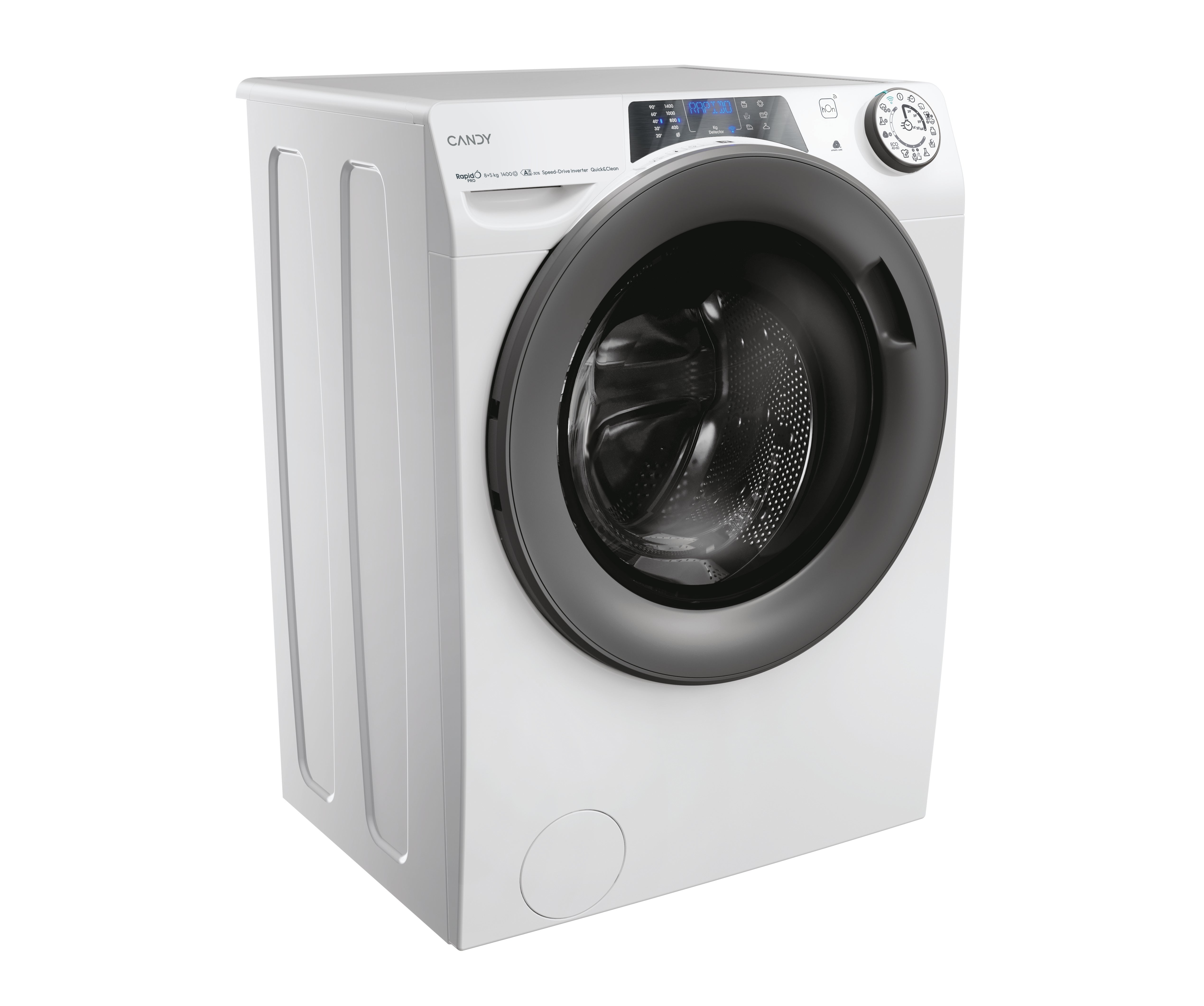 Lavasciuga Libera Installazione Caricamento Frontale Candy RapidÓ PRO RPW4856BWMR9/1-S Bianco D