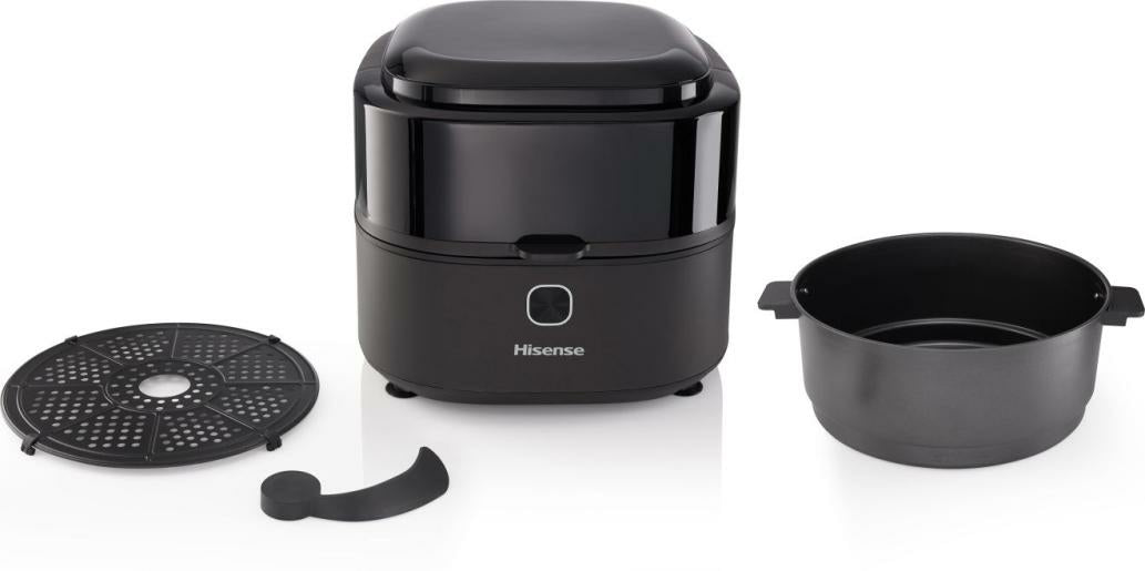Friggitrice ad Aria Calda Hisense HAF1350DR Singolo 6,7 L Indipendente 1350 W Nero