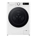 Lave-linge LG F4R5009TSWW 9 kg AI DD à chargement frontal, pose libre, classe A, 1400 tr/min, blanc, classe A
