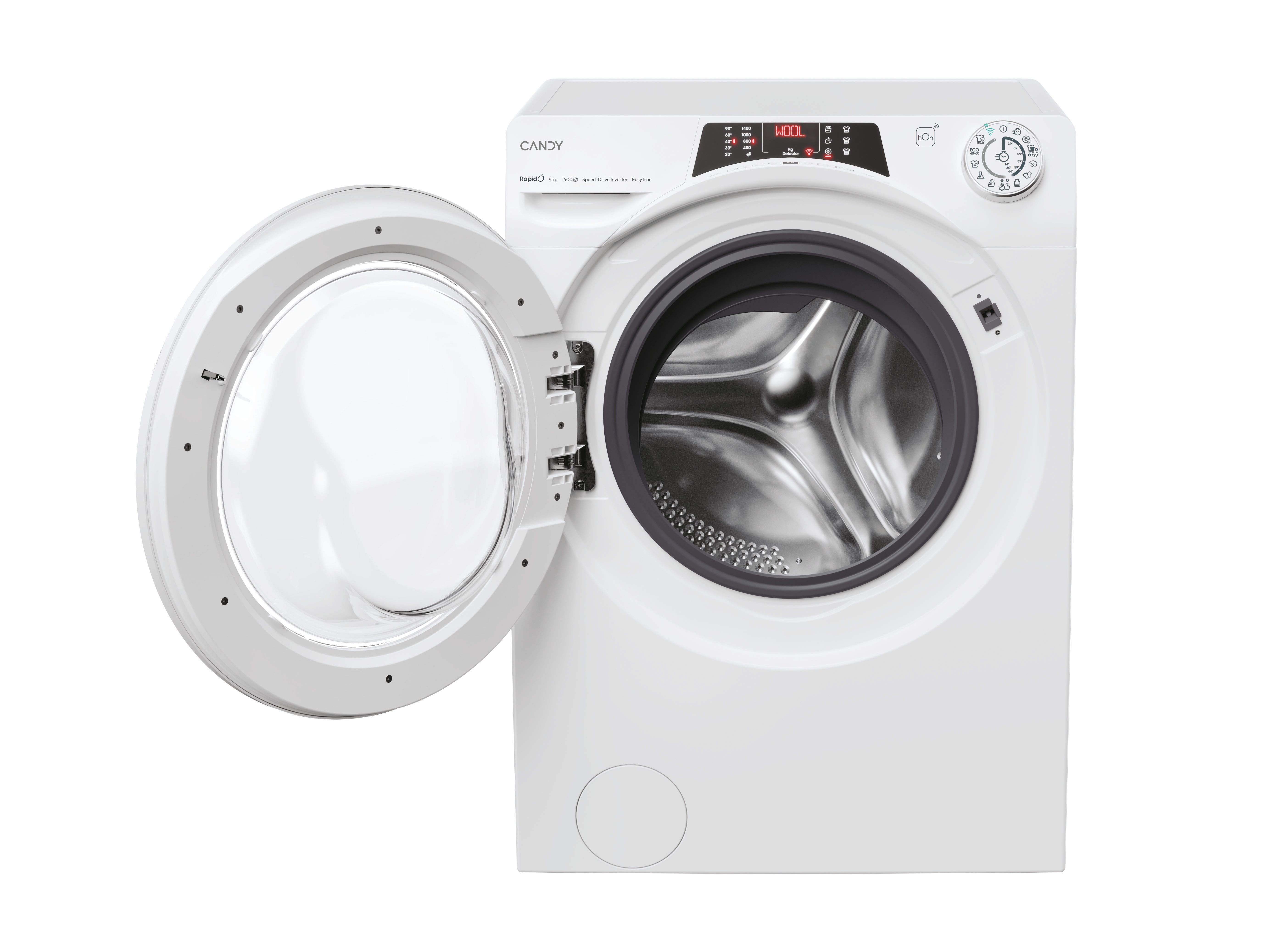 Lavatrice Libera Installazione Caricamento Frontale Candy RapidÓ RO 1494DWMT/1-S 9 kg 1400 Giri/min Bianco