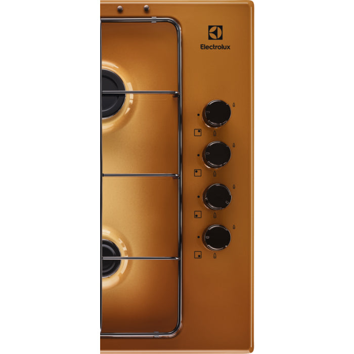 Piano Cottura a Gas Da Incasso Electrolux EGS6414T Ottone 60 cm 4 Fornello(i)