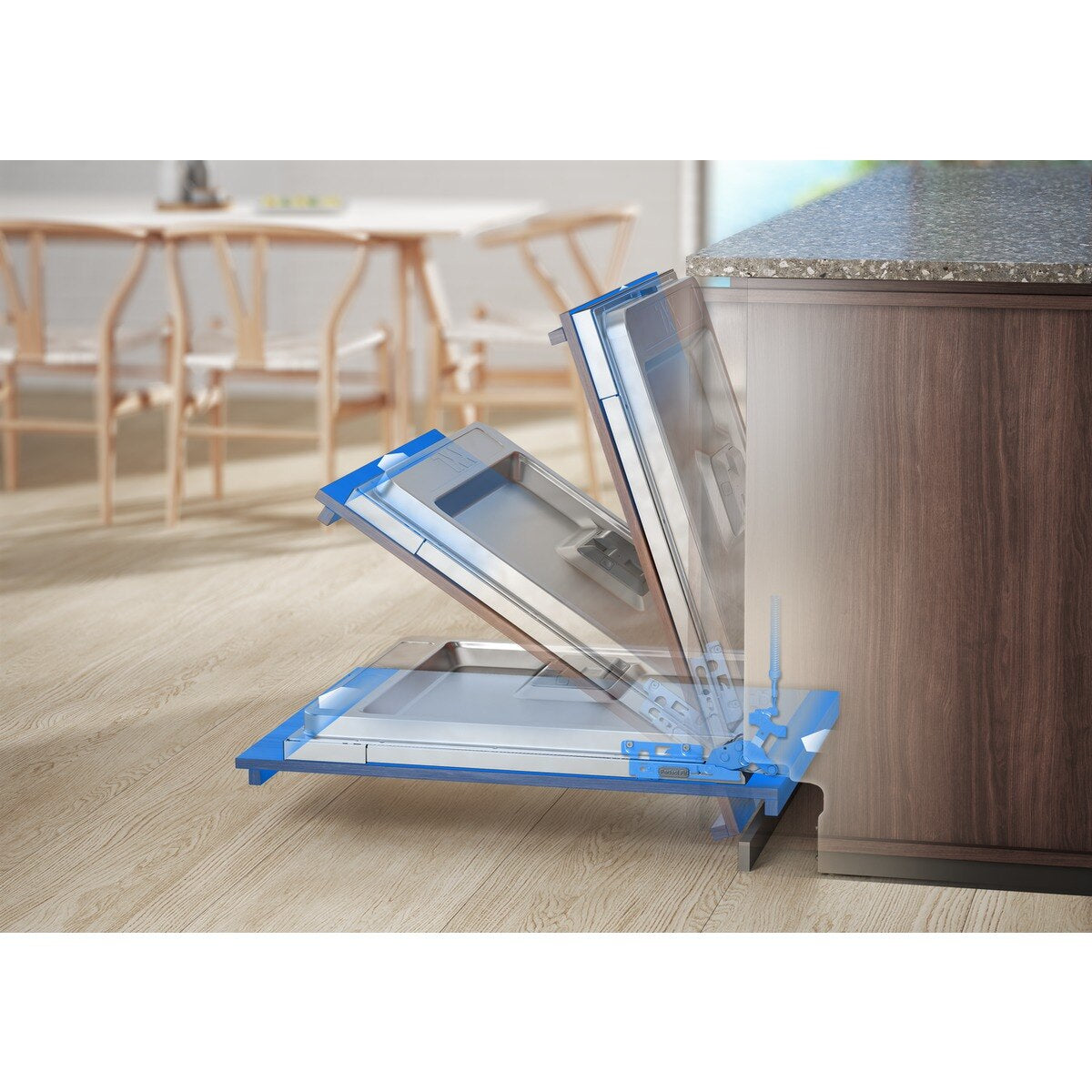 Lavastoviglie Da Incasso A Scomparsa Totale Electrolux Serie 600 SatelliteClean EES47311L 13 Coperti Classe D