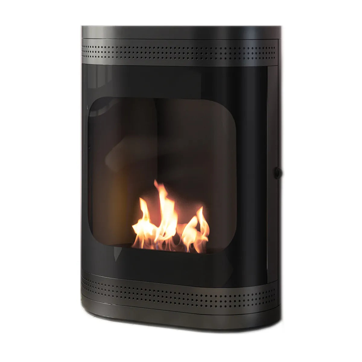 Cheminée à bioéthanol murale TECNOAIR SYSTEM Ruby, modèle VERONA 3,0 kW - Blanche