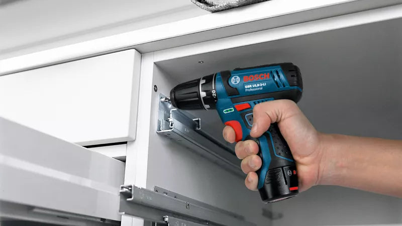 Trapano Avvitatore a Batteria Bosch Modello GSB 12V-15 Professional 2 BATT. 2,0AH