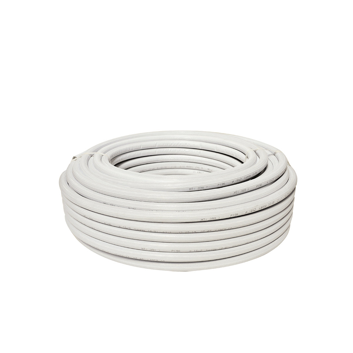 ICMA Tubo Multistrato Isolato Pert-Al-Pert Bianco Da 50 Mt. (Vendita a Rotolo) Diverse Misure