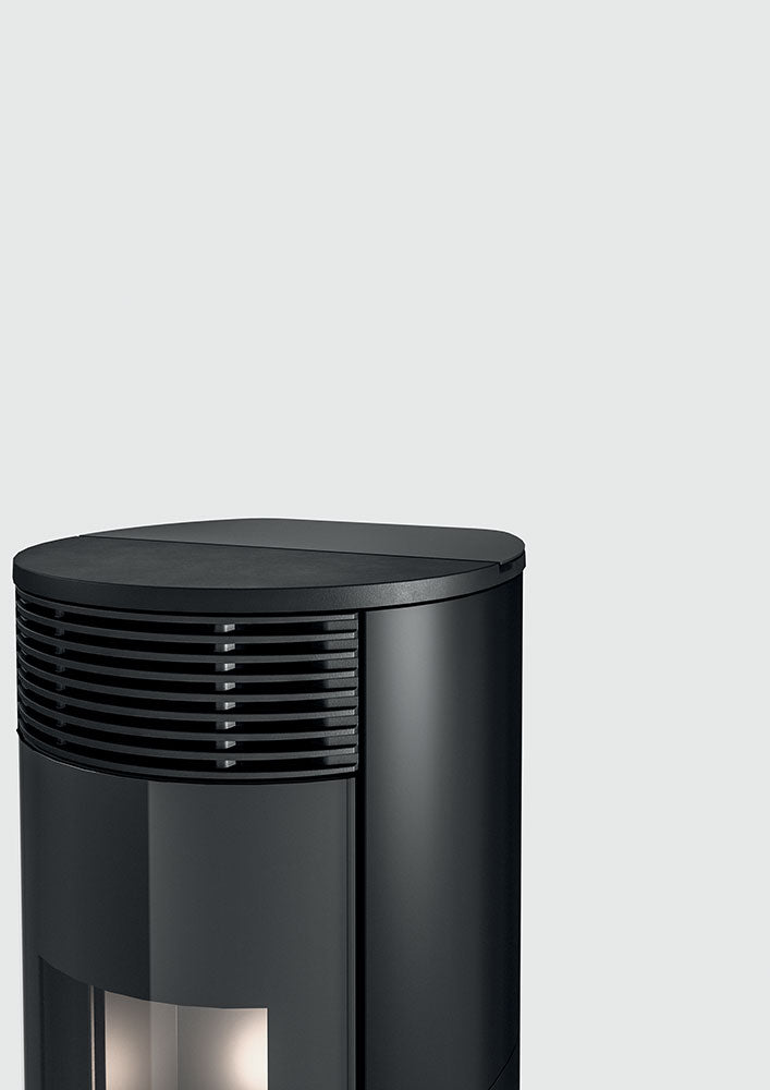 Stufa a Pellet Tonda MCZ Pad Hydromatic 24 R Maestro Plus Da 24 Kw Vari Colori