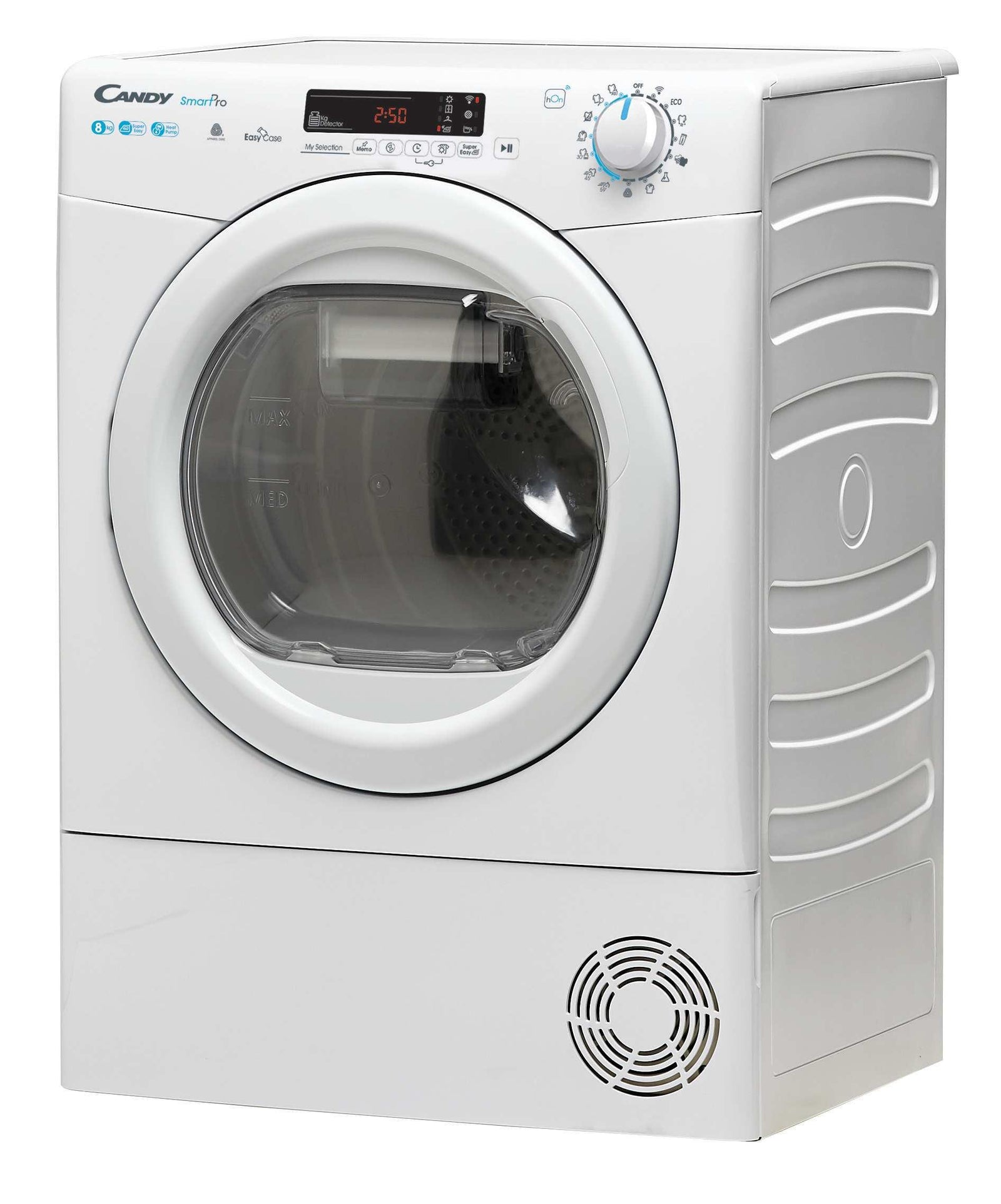 Asciugatrice Libera Installazione Caricamento Frontale Candy Smart Pro CSOE H8A2DE-S 8 kg A++ Bianco