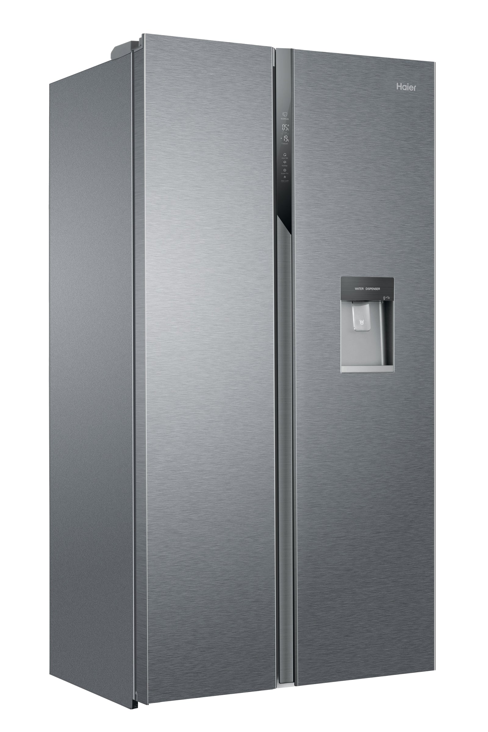 Frigorifero Side-By-Side Libera Installazione Haier SBS 90 Serie 3 HSR3918EWPG 521 L E Argento