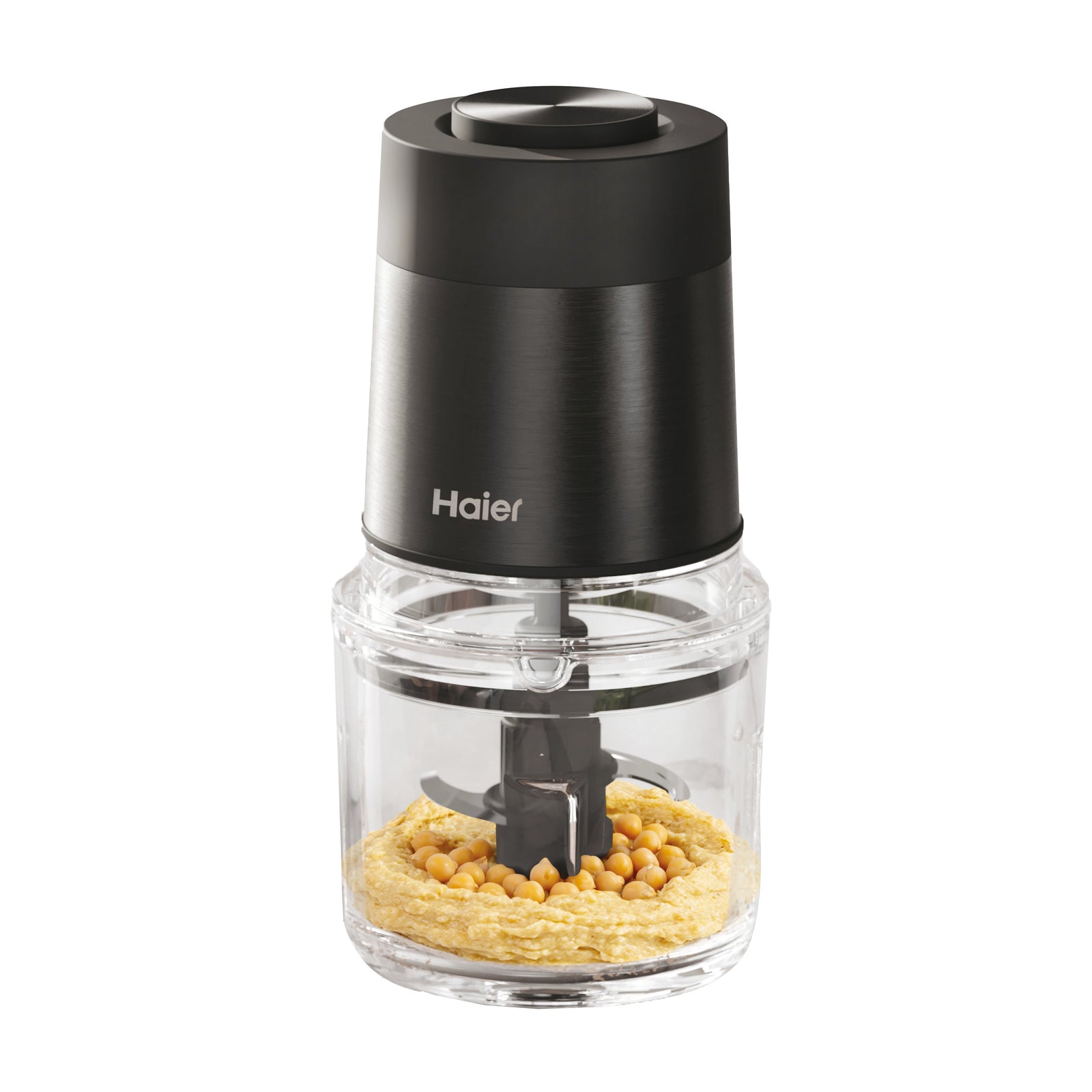 Haier Tritatutto I-Master Serie 5 Nero, Ciotola in vetro 0,5 L