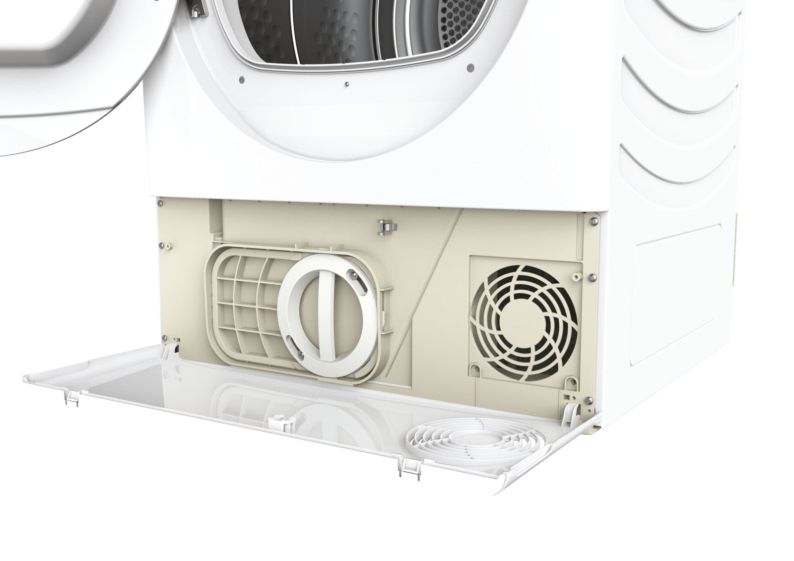 Asciugatrice Libera Installazione Caricamento Frontale Candy Smart CRE H10A2DE-S 10 kg Classe A++