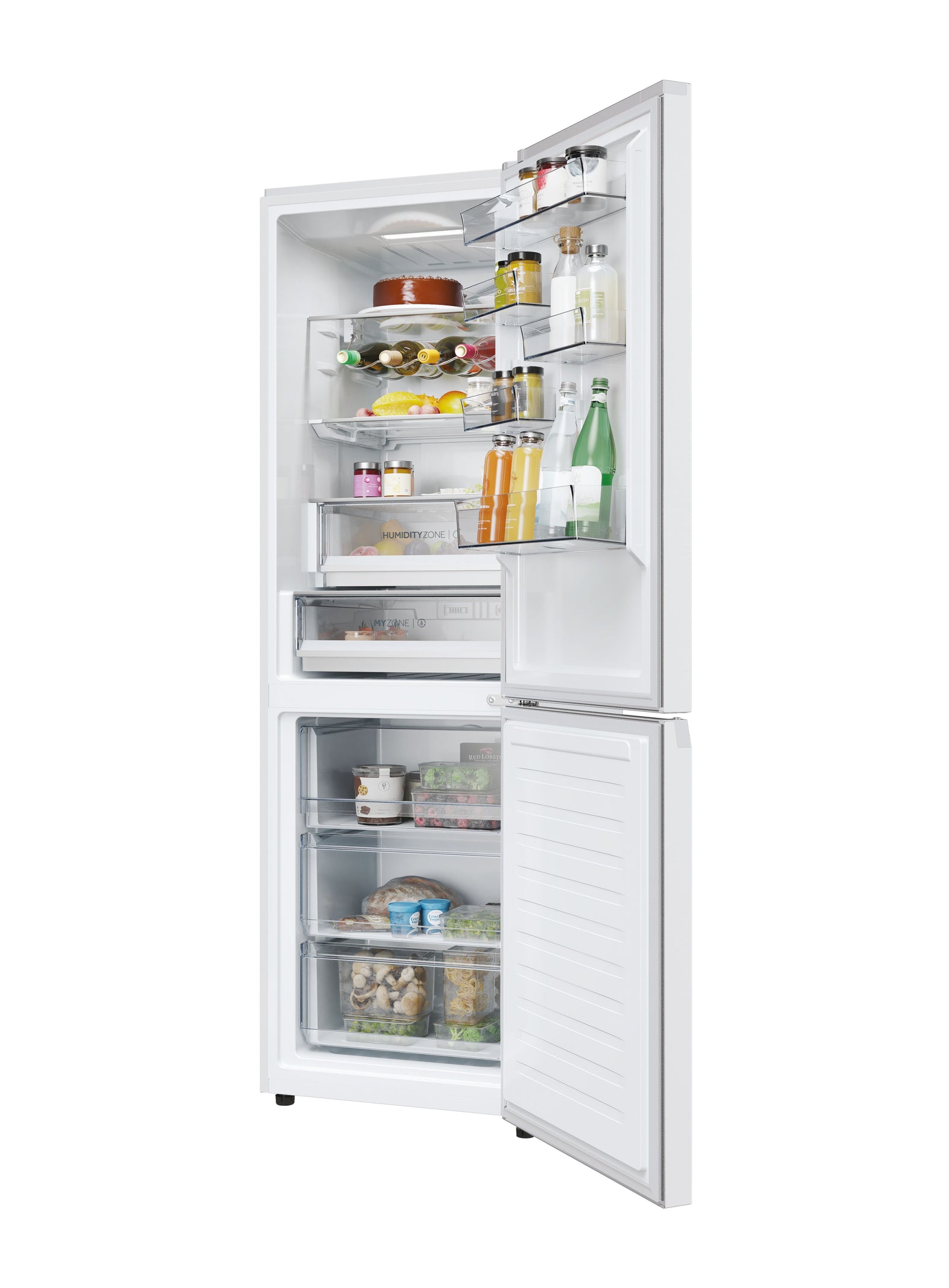 Figorifero Con Congelatore Libera Installazione Haier 2D 60 Series 5 Pro HDPW5618DNPW 352L Classe D Bianco