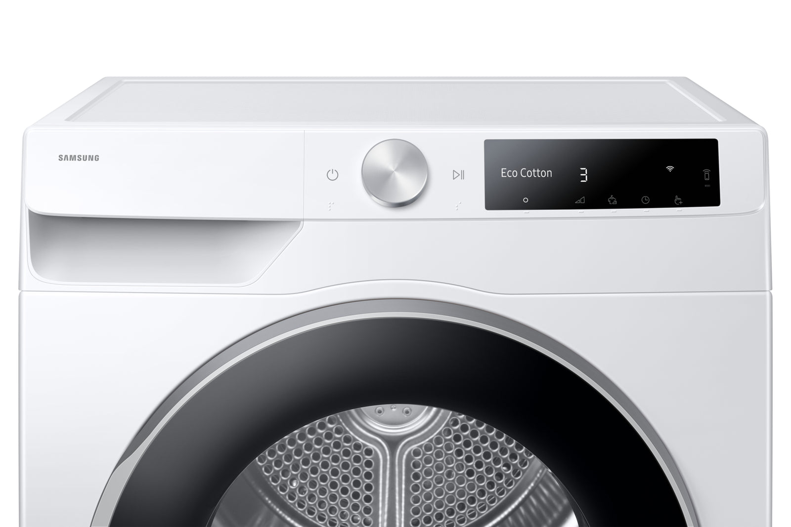 Asciugatrice Libera Installazione Caricamento Frontale Samsung Series 6 DV90DG6845LE 9 kg Bianco