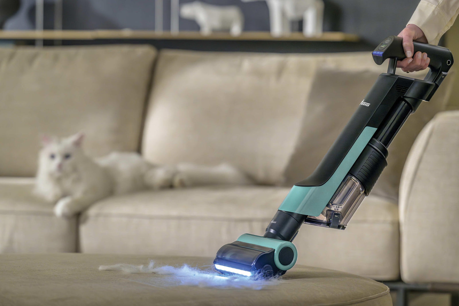 Scopa Elettrica Senza Filo Hoover HF201P 011  Senza Sacchetto 1L 195 W Blu