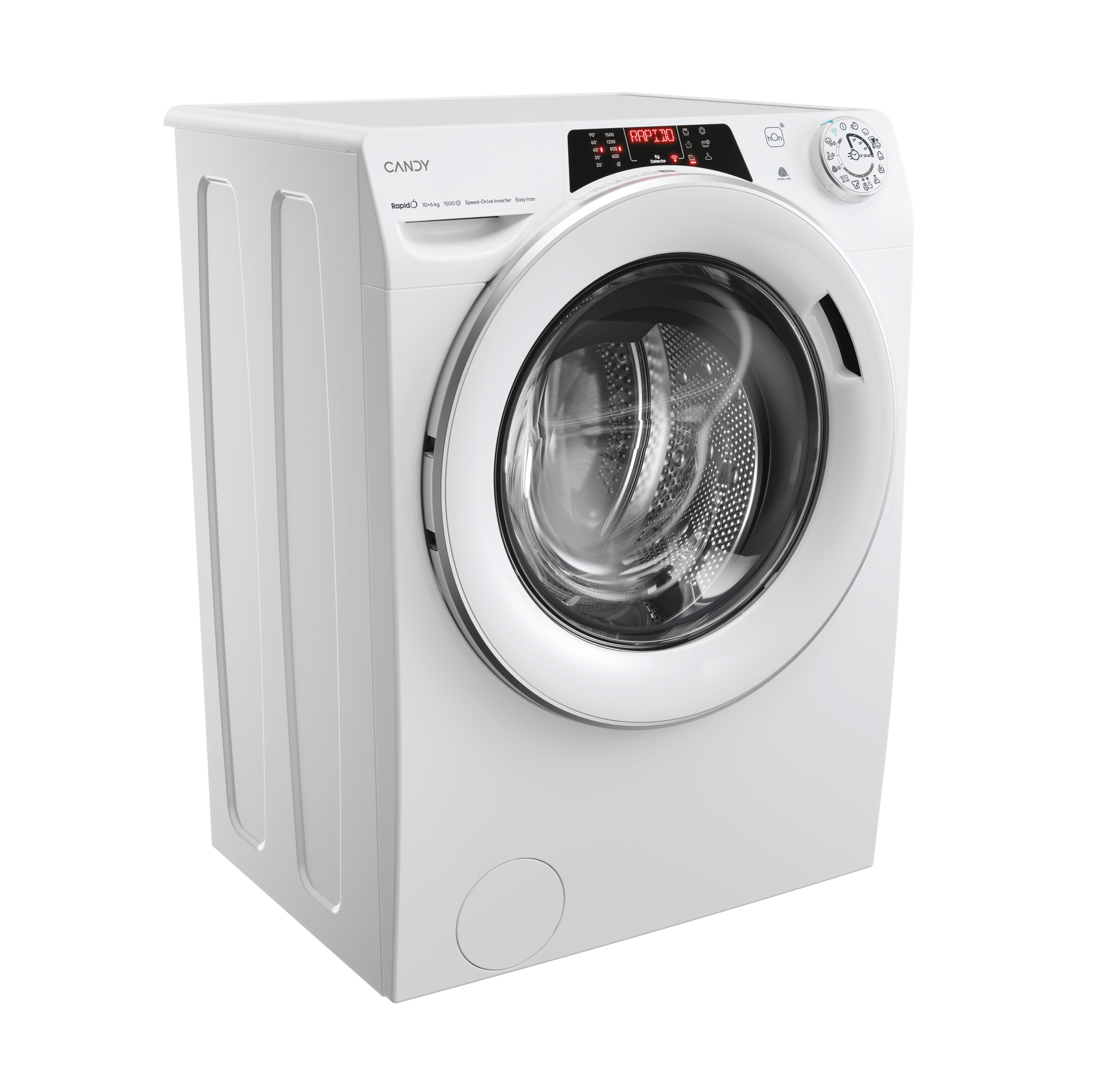 Lavasciuga Libera Installazione Caricamento Frontale Candy RapidÓ ROW51066DWMST-S 10/6kg Bianco Classe D