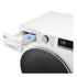 Lavatrice a Vapore Libera Installazione Caricamento Frontale LG F4R7011TSWG 11kg Classe A 1400 giri Bianco