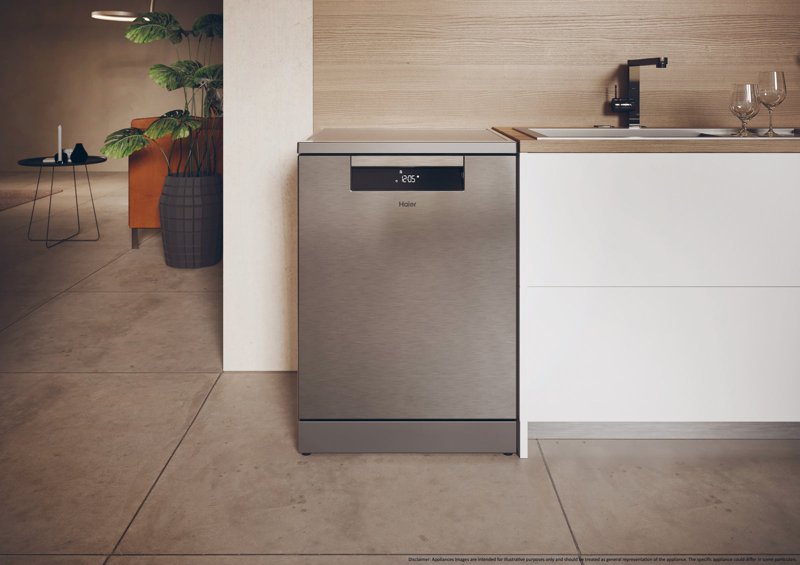 Lavastoviglie Libera installazione Haier XF 5C4M1X 15 coperti C