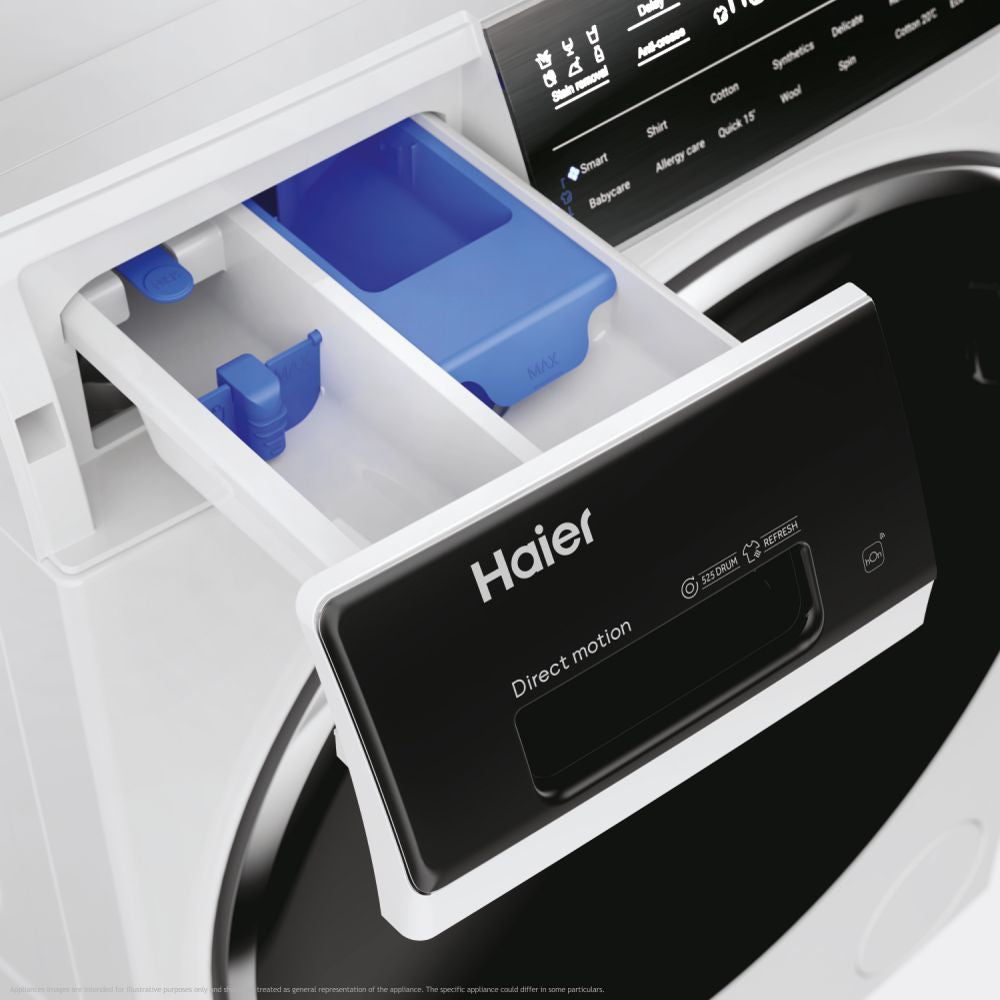 Lavatrice Libera Installazione Caricamento Frontale Haier I-Pro Series 7 Plus HW80-B14979TU1 8 kg 1400 Giri/min Bianco