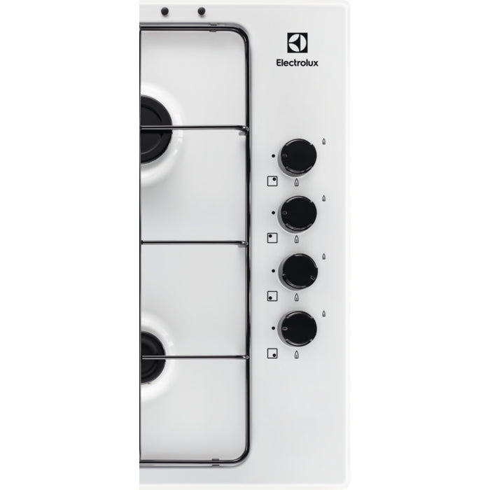 Piano Cottura Da Incasso Electrolux EGS6414W Bianco 60 cm Gas 4 Fornello(i)