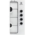 Piano Cottura Da Incasso Electrolux EGS6414W Bianco 60 cm Gas 4 Fornello(i)