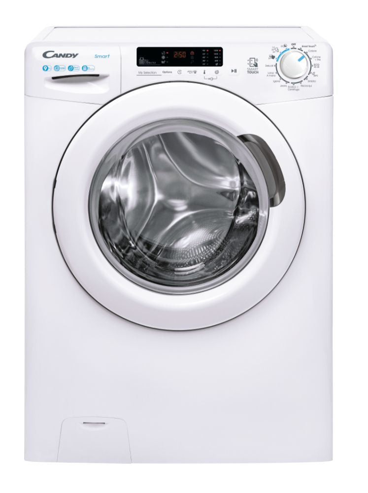 Lavatrice Libera Installazione Caricamento Frontale Candy Smart CS1292DE-11 9 kg 1200 Giri/min Bianco