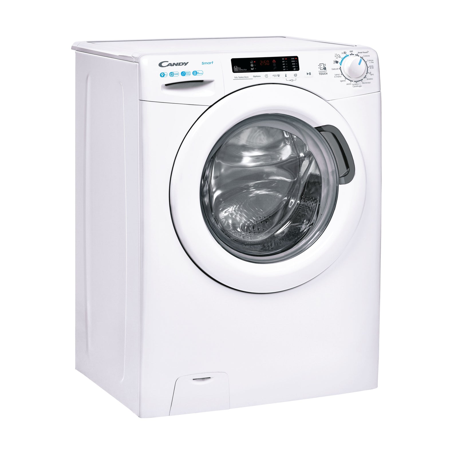 Candy Smart CS1292DW4-11 9 kg 1200 rpm White Freestanding Front-Loading Washing Machine
