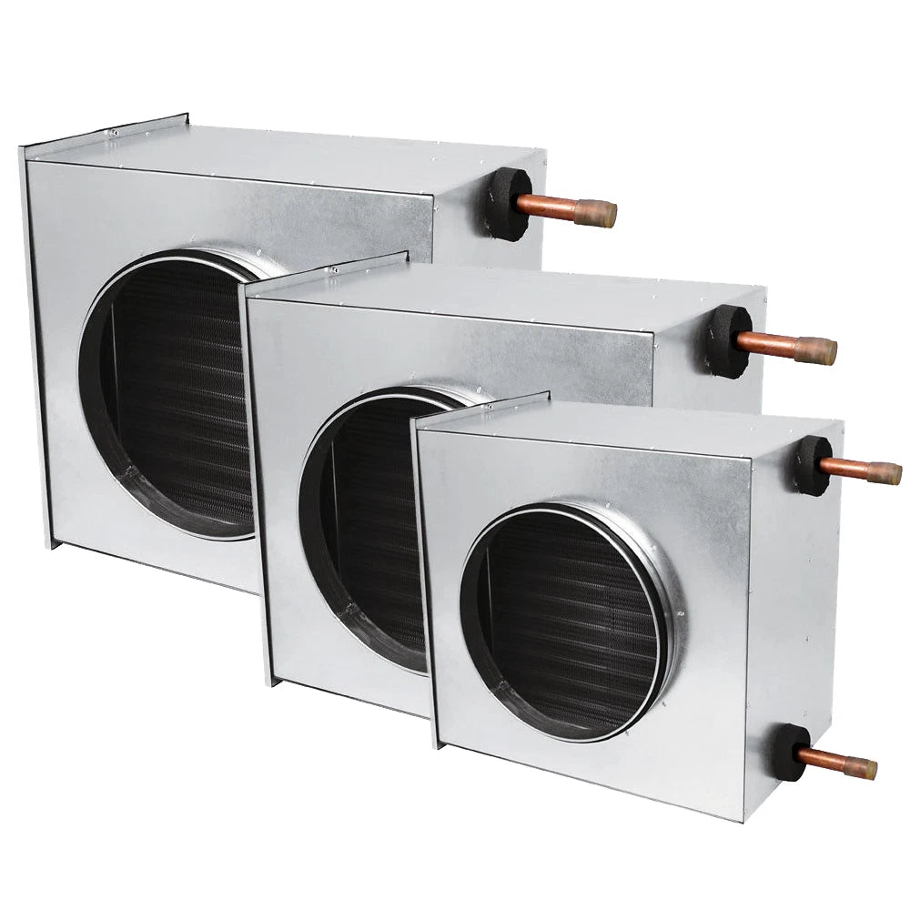 Fantini Cosmi Post-cooling water battery module for UVR-HE 500 MF HE and 700 MF HE heat recovery units